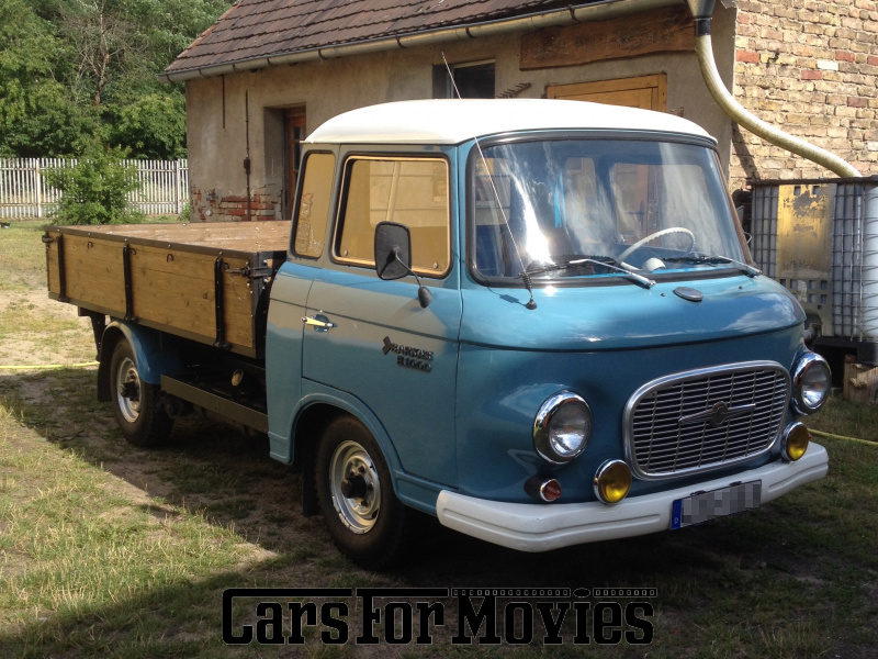 CarsForMovies | Barkas B1000 1971 DDR Blau Blau Nutzfahrzeug Transporter Brandenburg 5275 Oldtimer Pritsche DDR Ostblock 